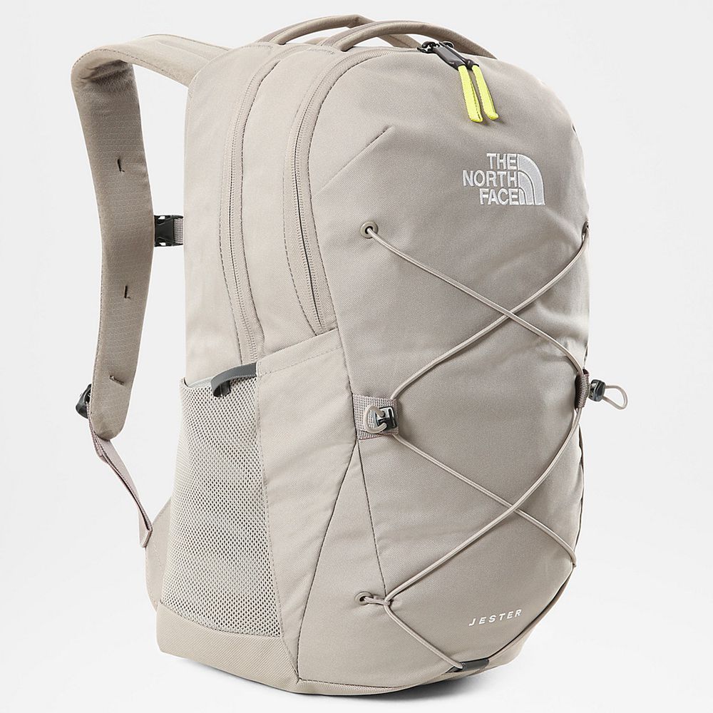 The North Face Backpacks Mens Australia - The North Face Jester Grey / Green (XSL-768032)